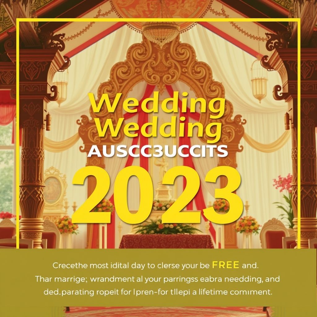 ฤกษ์แต่งงานปี 2566 ฟรี: เลือกวันที่ดีที่สุดสำหรับคุณ